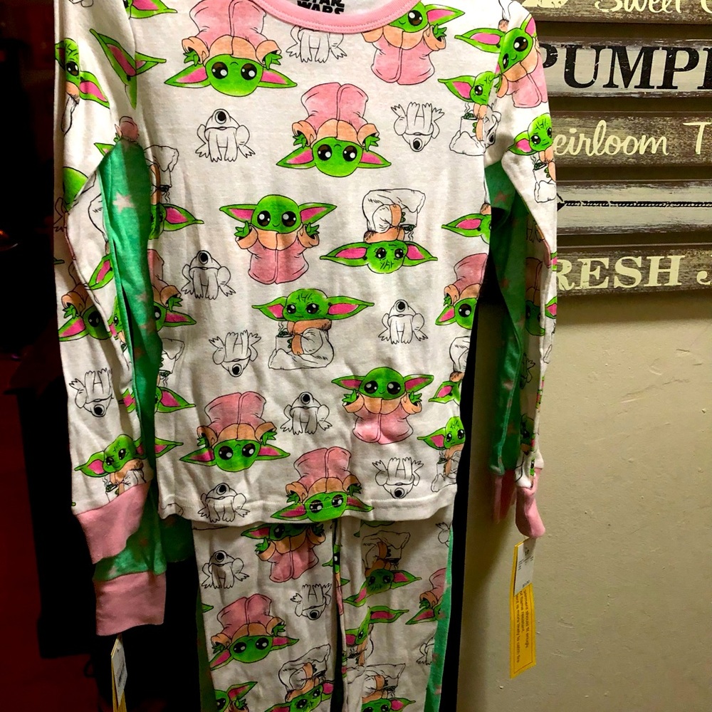 Baby Yoda pajamas
